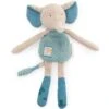 Moulin Roty Doudou-hochet Eléphant Sous Mon Baobab