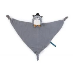 Moulin Roty Doudou Lange Fernand 34 Cm Les Moustaches Gris Clair - Taille Taille Unique