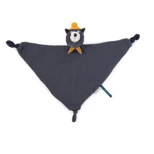 Moulin Roty Doudou Lange Alphonse 34 Cm Les Moustaches Gris Foncé - Taille Taille Unique 1 Moulin Roty Doudou Lange Alphonse 34 Cm Les Moustaches Gris Foncé - Taille Taille Unique