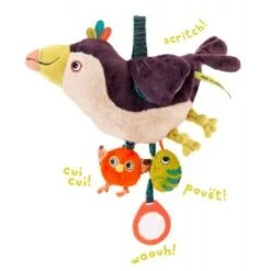 Moulin Roty Peluche D'activités à Suspendre Pakou Dans La Jungle