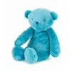Moulin Roty Peluche Ours Bleu 30 Cm Les P'tits Doudous De L'hôpital