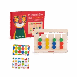 Moulin Roty Labyrinthe Des Couleurs