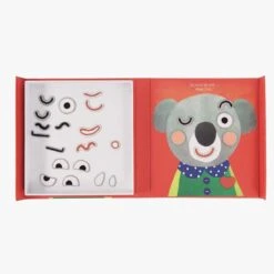 Moulin Roty Jeu Magnétique Des Expressions -Moulin Roty 661361 3 gris