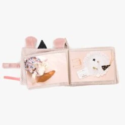 Moulin Roty Album Photo Textile à Broder -Moulin Roty 664312 2 2 gris 1