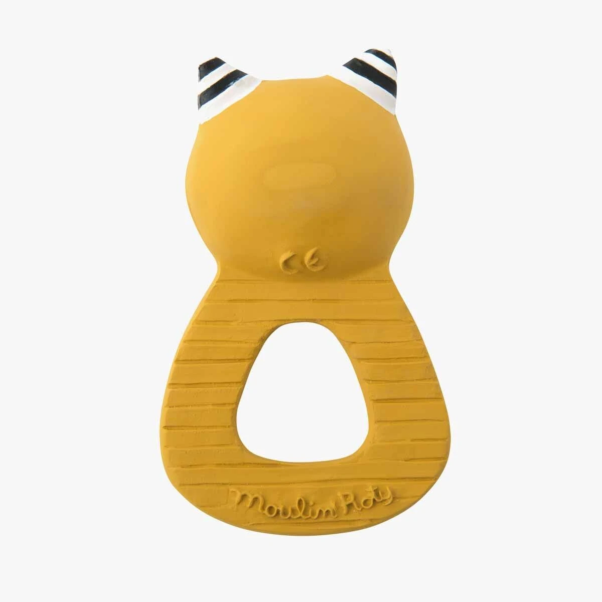 Moulin Roty Anneau De Dentition Chat Moutarde 4 Moulin Roty Anneau De Dentition Chat Moutarde – Image 4