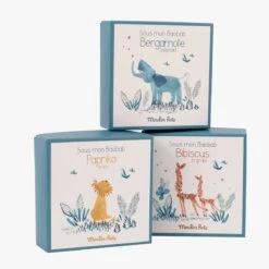 Moulin Roty Doudou Attache-tétine à Broder Lion 15 Moulin Roty Doudou Attache-tétine à Broder Lion -Moulin Roty 669015 016 017 2 gris