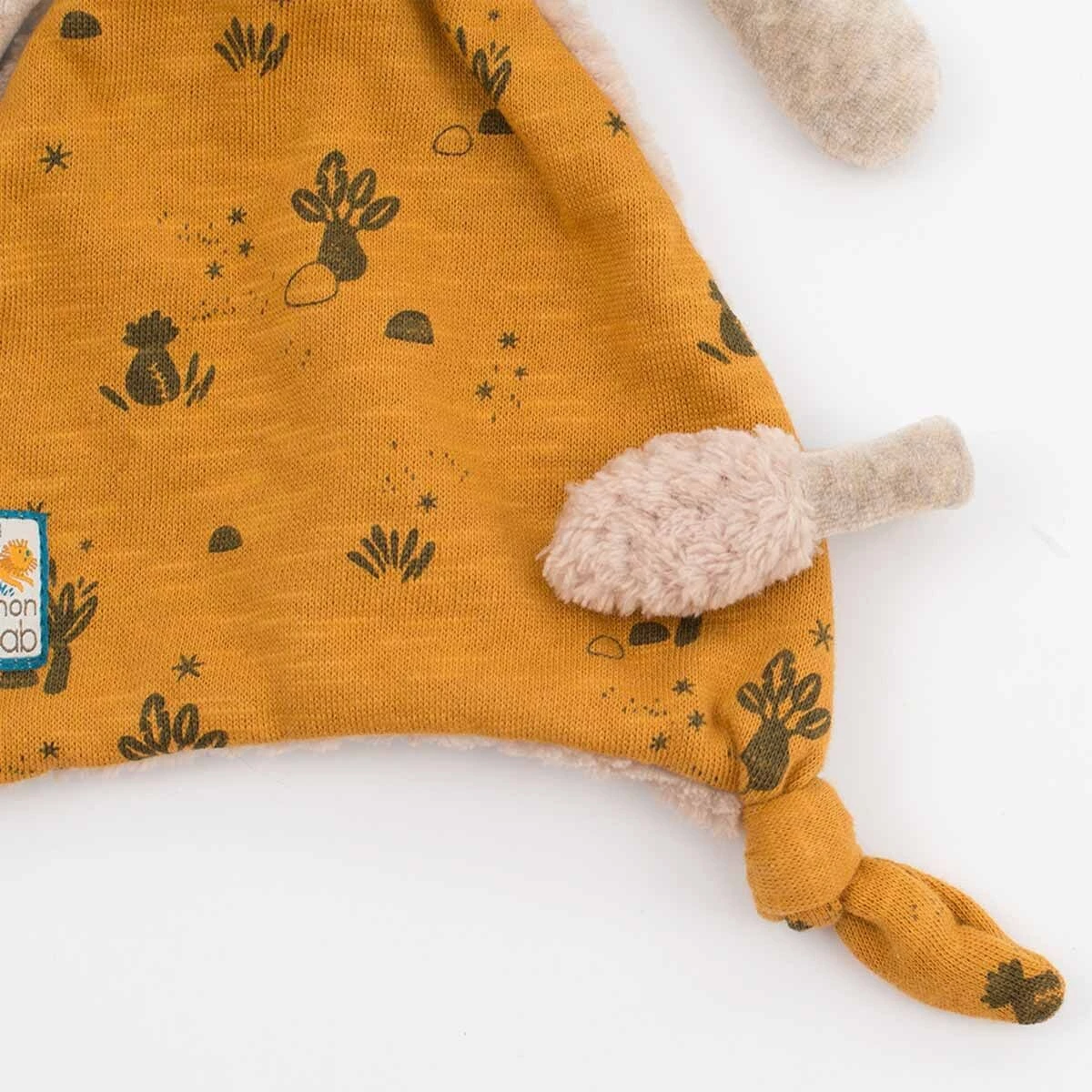 Moulin Roty Doudou Attache-tétine à Broder Lion 7 Moulin Roty Doudou Attache-tétine à Broder Lion – Image 7