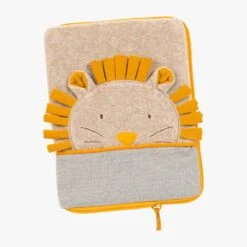 Moulin Roty Protège Carnet De Santé à Broder Tête Lion