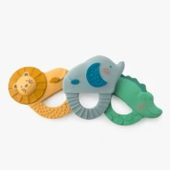 Moulin Roty Anneau De Dentition Lion 8 Moulin Roty Anneau De Dentition Lion -Moulin Roty 669371 669372 669373 gris