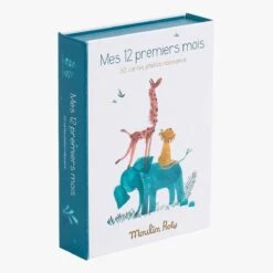 Moulin Roty Cartes Mes 12 Premiers Mois (30 Cartes)