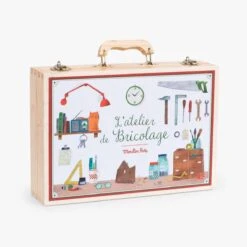 Moulin Roty Grande Valise Bricolage (14 Outils)