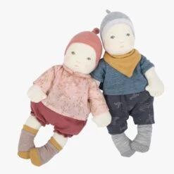 Moulin Roty Poupon Fille 5 Moulin Roty Poupon Fille -Moulin Roty 710527 710528 gris