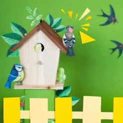 Moulin Roty Cabane à Oiseaux -Moulin Roty 712301 3 gris 1