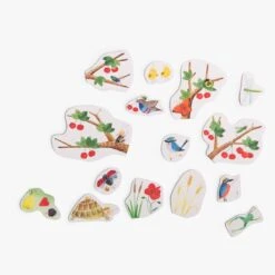 Moulin Roty Calendrier Magnétique Des Saisons -Moulin Roty 712400 12 gris