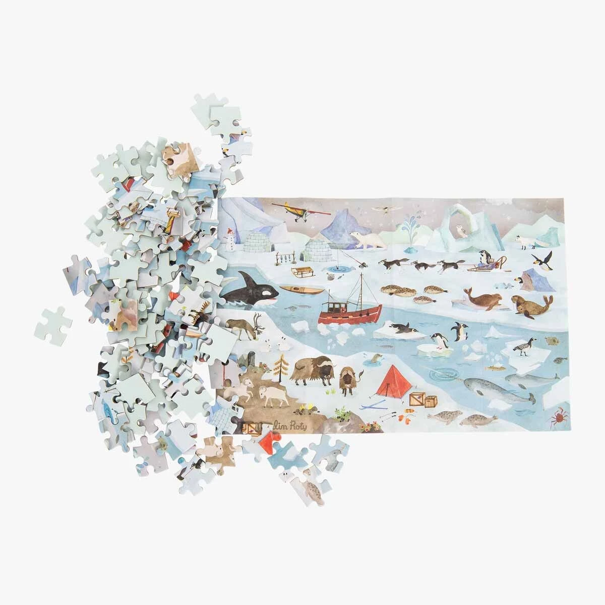 Moulin Roty Puzzle La Banquise 96 Pièces 1 Moulin Roty Puzzle La Banquise 96 Pièces