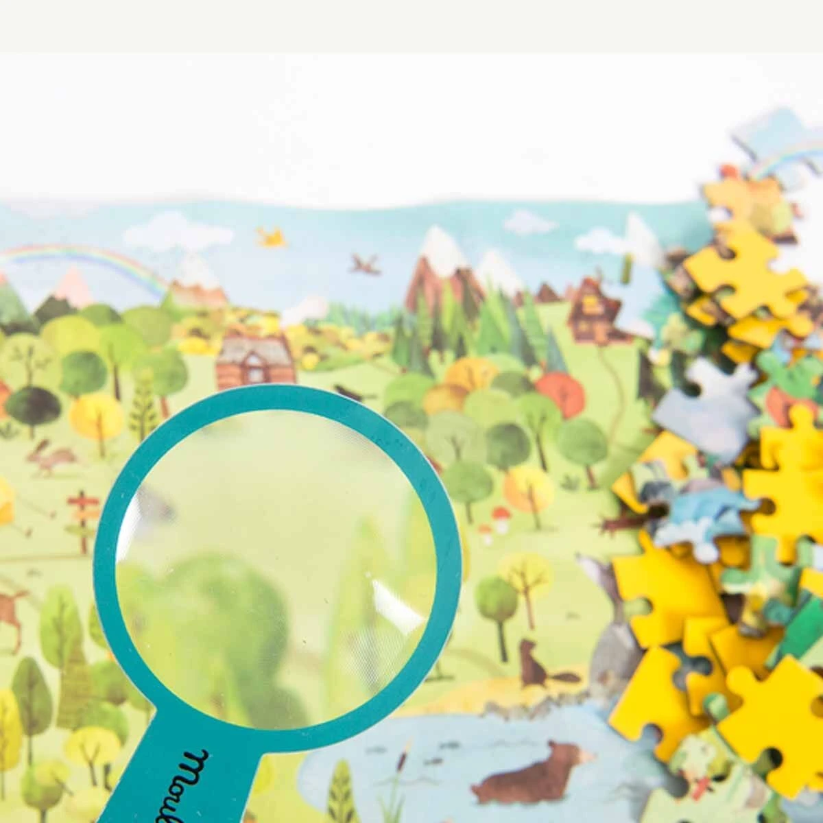 Moulin Roty Puzzle La Forêt 96 Pièces 5 Moulin Roty Puzzle La Forêt 96 Pièces – Image 5