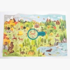Moulin Roty Puzzle La Forêt 96 Pièces 7 Moulin Roty Puzzle La Forêt 96 Pièces -Moulin Roty 712408 foret6 gris