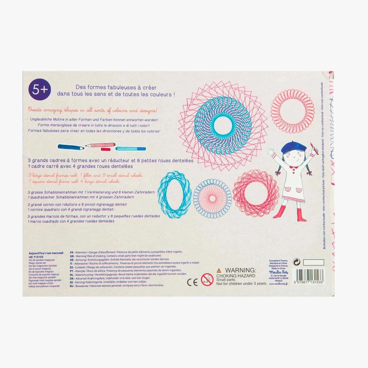 Moulin Roty Set De Spirales Magiques 3 Moulin Roty Set De Spirales Magiques – Image 3