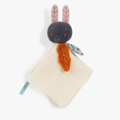 Moulin Roty Doudou à Broder Lapin Crème -Moulin Roty 715016 2 gris