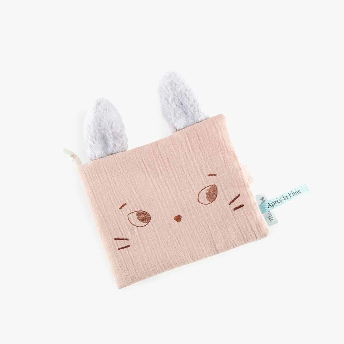 Moulin Roty Album Photo Textile Rose 1 Moulin Roty Album Photo Textile Rose