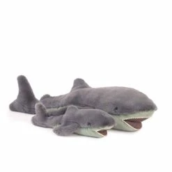 Moulin Roty Peluche Grand Requin 5 Moulin Roty Peluche Grand Requin -Moulin Roty 719027 719026 1 gris