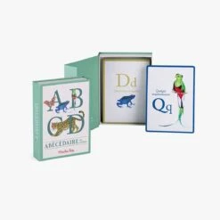 Moulin Roty Cartes Abécédaire (26 Cartes) -Moulin Roty 719600 gris