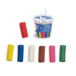 Moulin Roty 7 Pâtes à Modeler En Seau Les Popipop