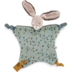 Moulin Roty Doudou Lapin Sauge Trois Petits Lapins