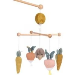 Moulin Roty Mobile Musical Croisillon Trois Petits Lapins