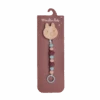 Moulin Roty Attache-tétine Bois Et Silicone Lapin