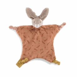 Moulin Roty Doudou Lapin Argile -Moulin Roty Doudou Lapin argile Trois petits lapins Moulin Roty 1 1