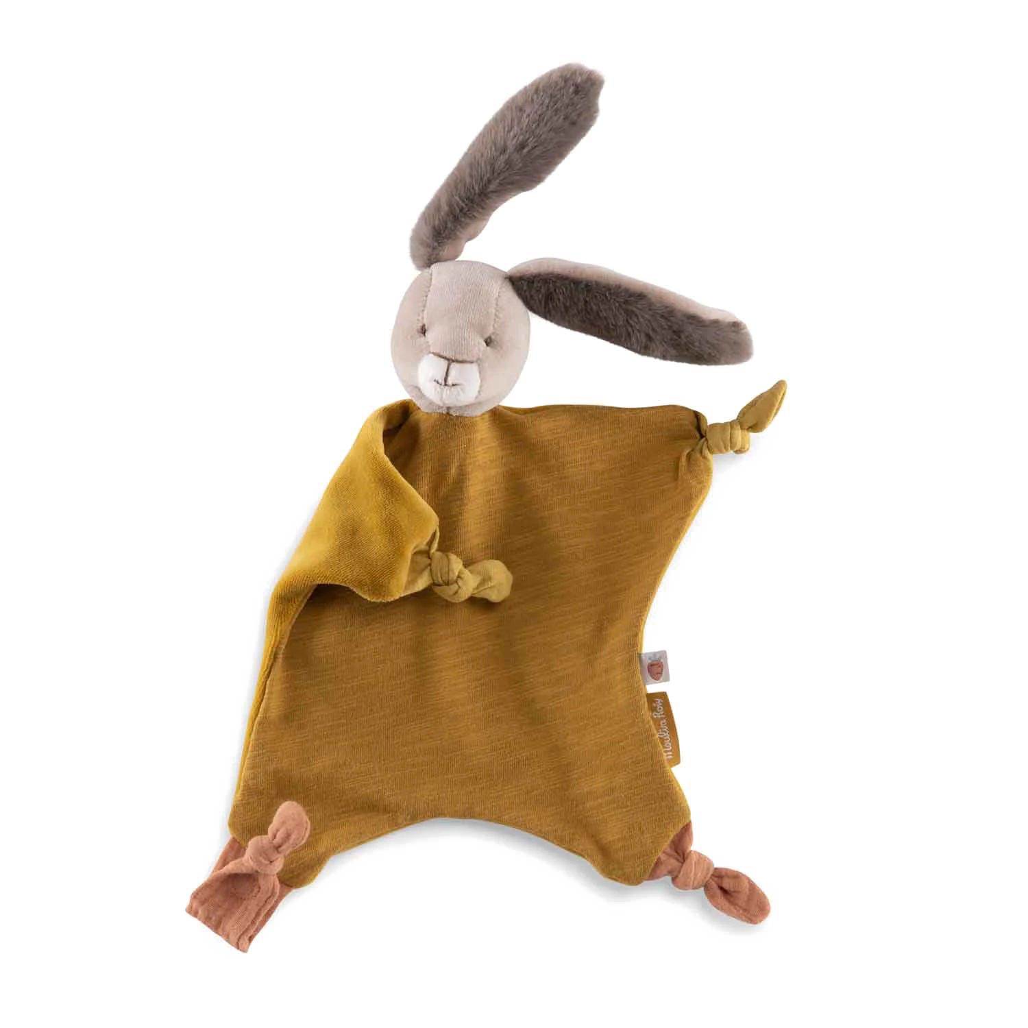 Moulin Roty Doudou Lapin Ocre 3 Moulin Roty Doudou Lapin Ocre – Image 3