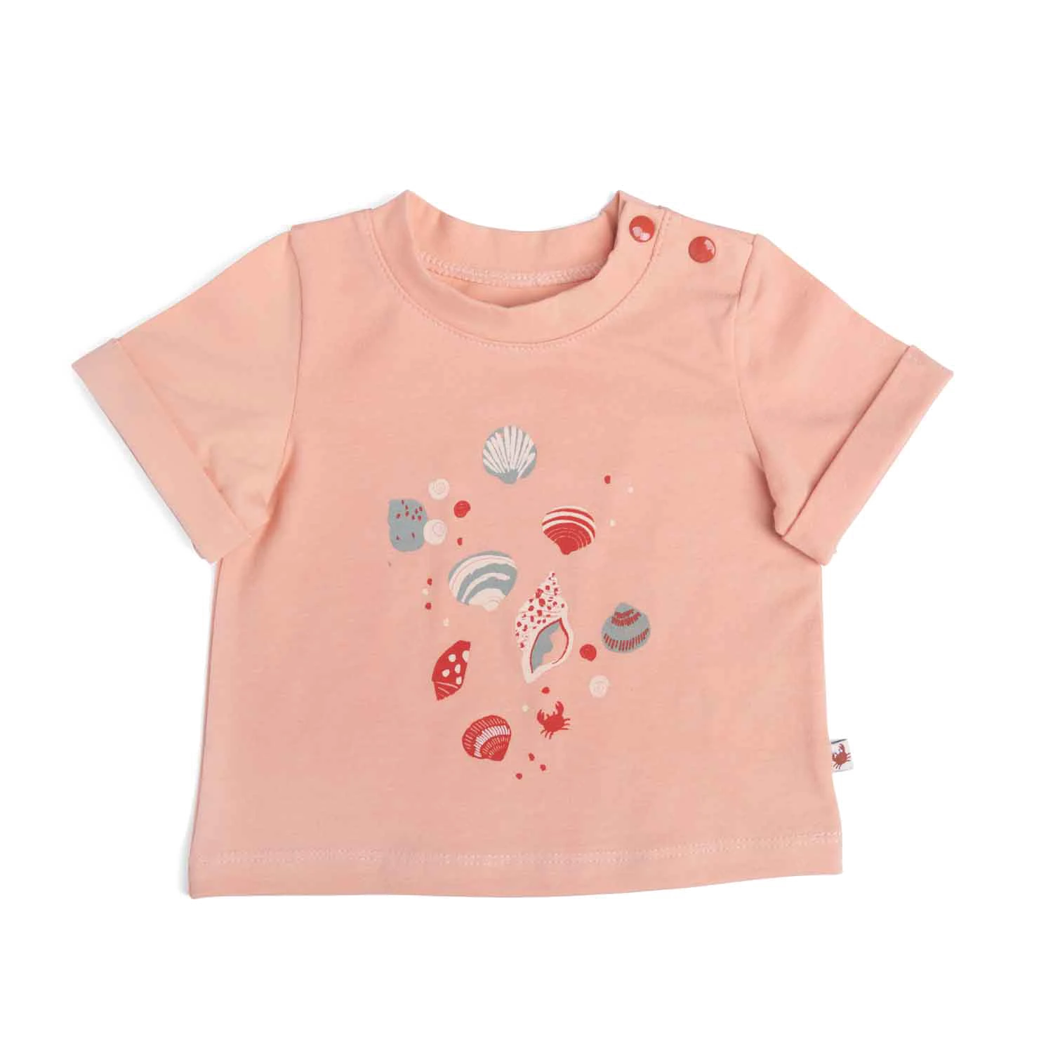 Moulin Roty Héline Tee-shirt Jersey Motif Coquillages 1 Moulin Roty Héline Tee-shirt Jersey Motif Coquillages