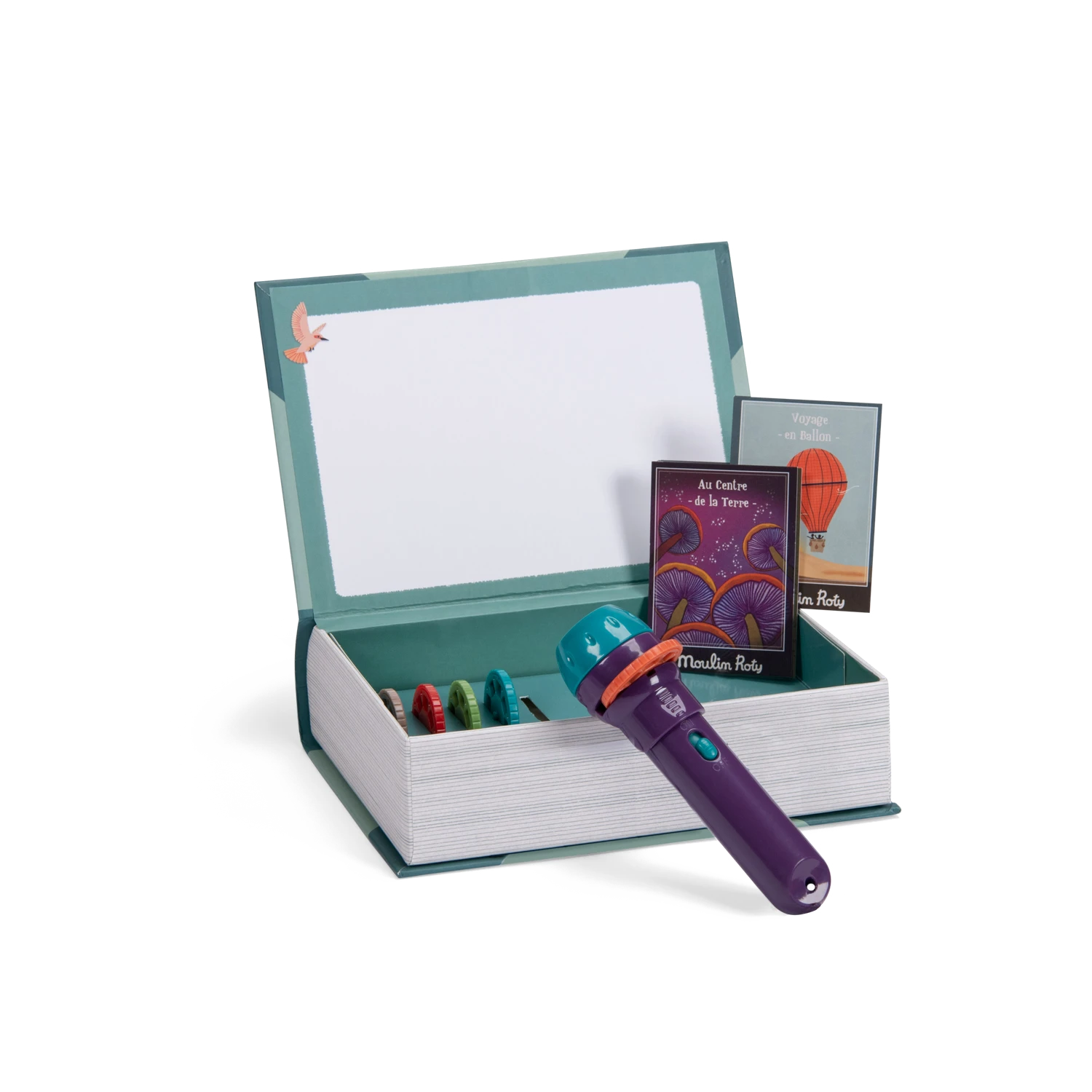 Moulin Roty Lampe à Histoires Livre Les Grands Voyages – Image 2