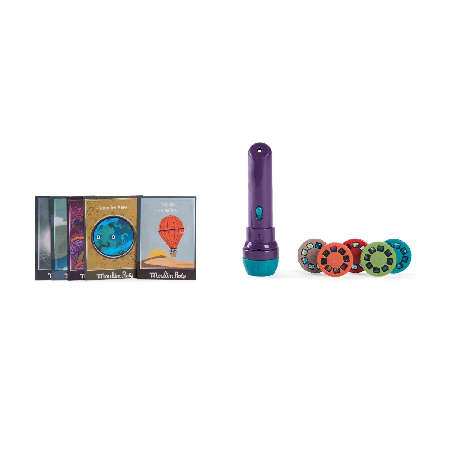 Moulin Roty Lampe à Histoires Livre Les Grands Voyages – Image 3