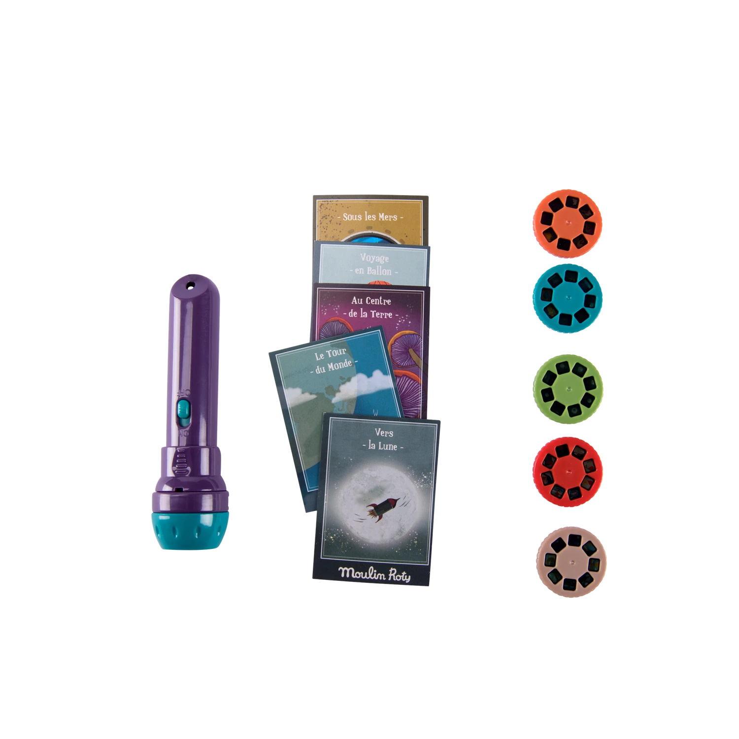 Moulin Roty Lampe à Histoires Livre Les Grands Voyages – Image 4