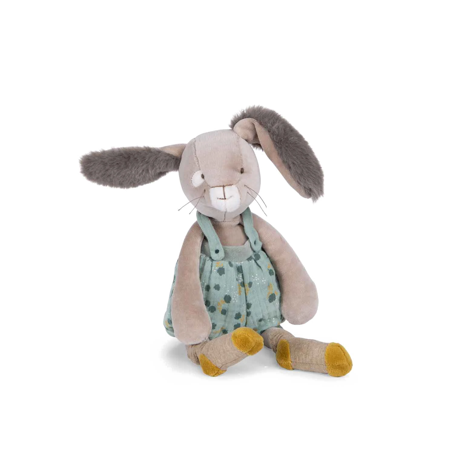 Moulin Roty Peluche Lapin Sauge 4 Moulin Roty Peluche Lapin Sauge – Image 4