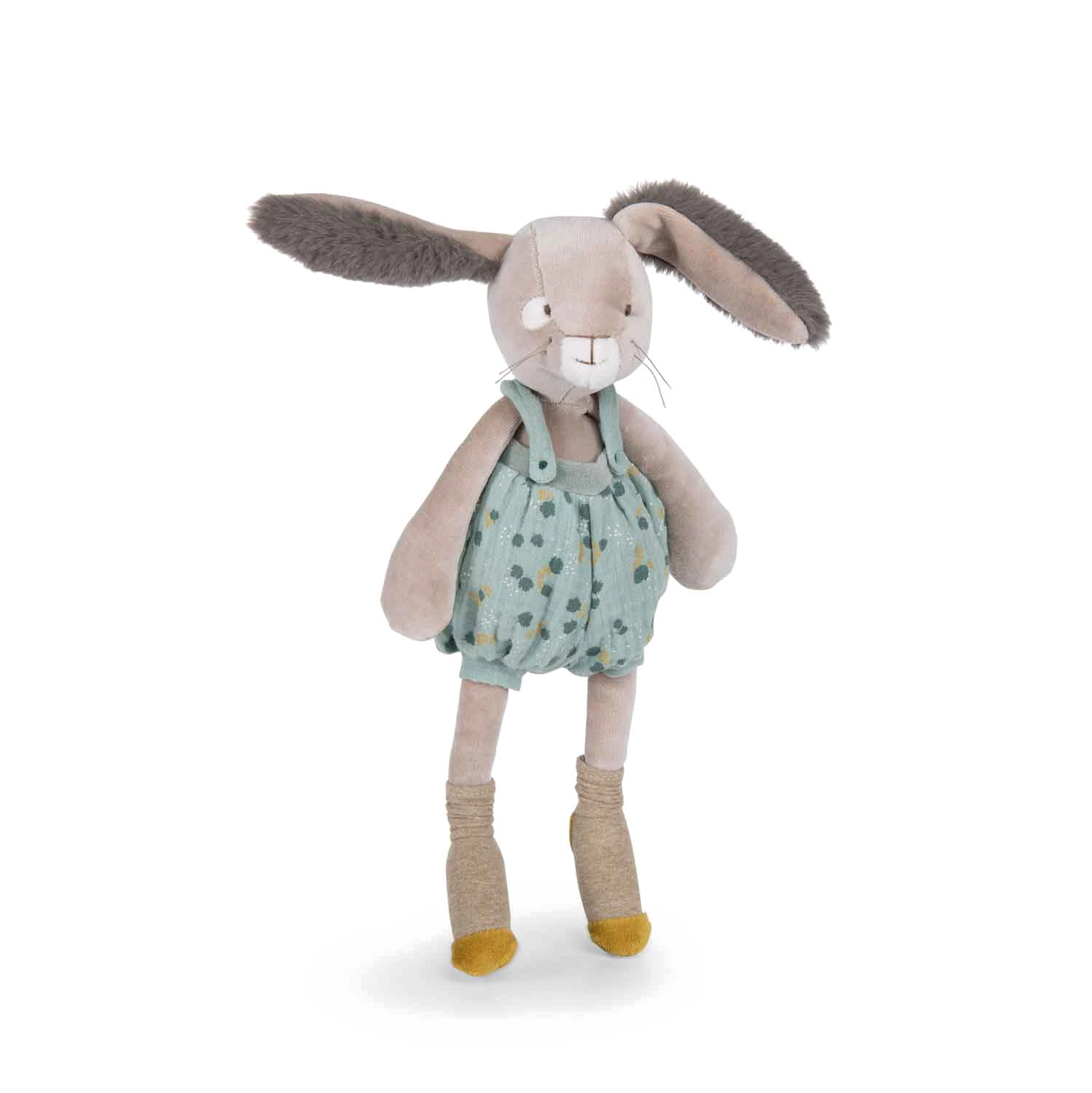 Moulin Roty Peluche Lapin Sauge 3 Moulin Roty Peluche Lapin Sauge – Image 3