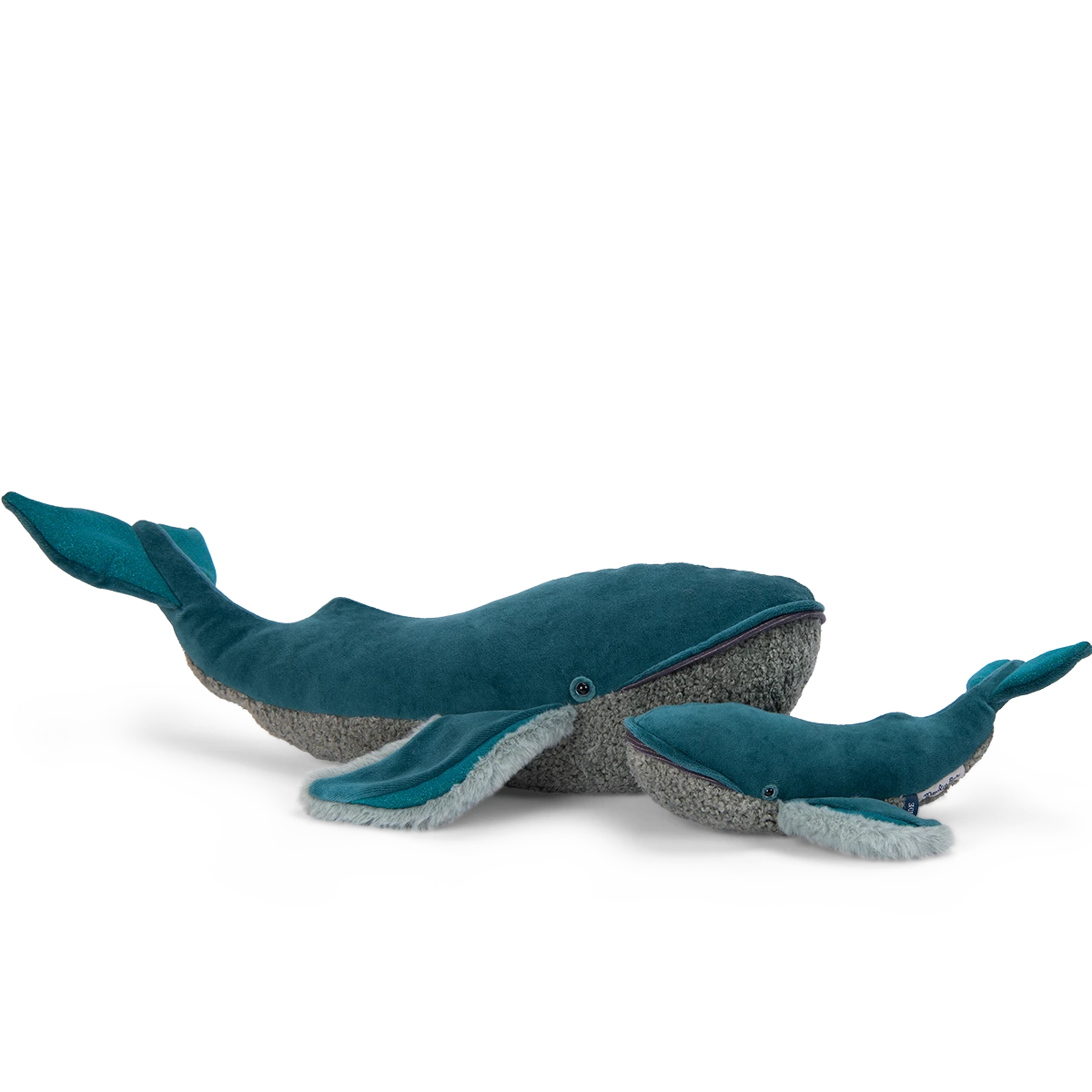 Moulin Roty Peluche Petite Baleine à Bosse – Image 2