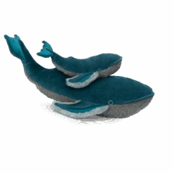 Moulin Roty Peluche Petite Baleine à Bosse -Moulin Roty Peluche Petite baleine a bosse Tout autour du monde Moulin Roty 3