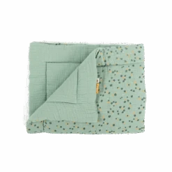 Moulin Roty Plaid Sauge 15 Moulin Roty Plaid Sauge -Moulin Roty Plaid sauge Trois petits lapins Moulin Roty 5 1