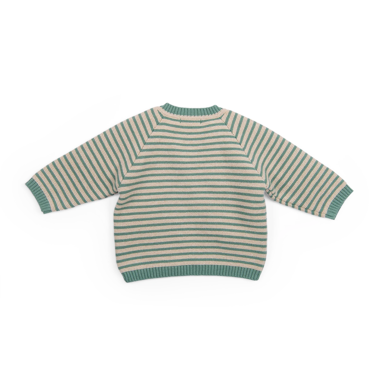 Moulin Roty Pull En Tricot Rayé - Igname – Image 4