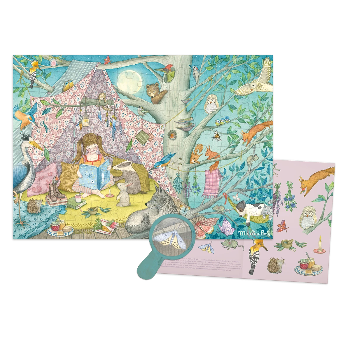 Moulin Roty Puzzle La Cabane Secrète 100 Pcs 3 Moulin Roty Puzzle La Cabane Secrète 100 Pcs – Image 3