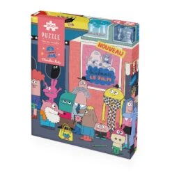 Moulin Roty Puzzle Tous Au Cinoche ! 200 Pcs