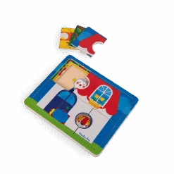 Moulin Roty Puzzle à 3 étages -Moulin Roty Puzzle a 3 etages Les Popipop Moulin Roty 5