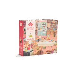 Moulin Roty Puzzle D'observation A La Maison 100 Pièces -Moulin Roty Puzzle d observation A la maison 100 pcs La Grande Famille Moulin Roty 4 1