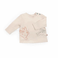 Moulin Roty Tee-shirt En Jersey - Icare -Moulin Roty Teeshirt en jersey Icare Trois petits lapins Moulin Roty 2