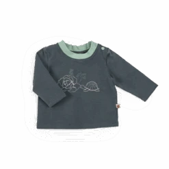 Moulin Roty Tee-shirt En Jersey Gris - Innocent