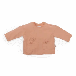 Moulin Roty Tee-shirt En Jersey Rose - Iulian