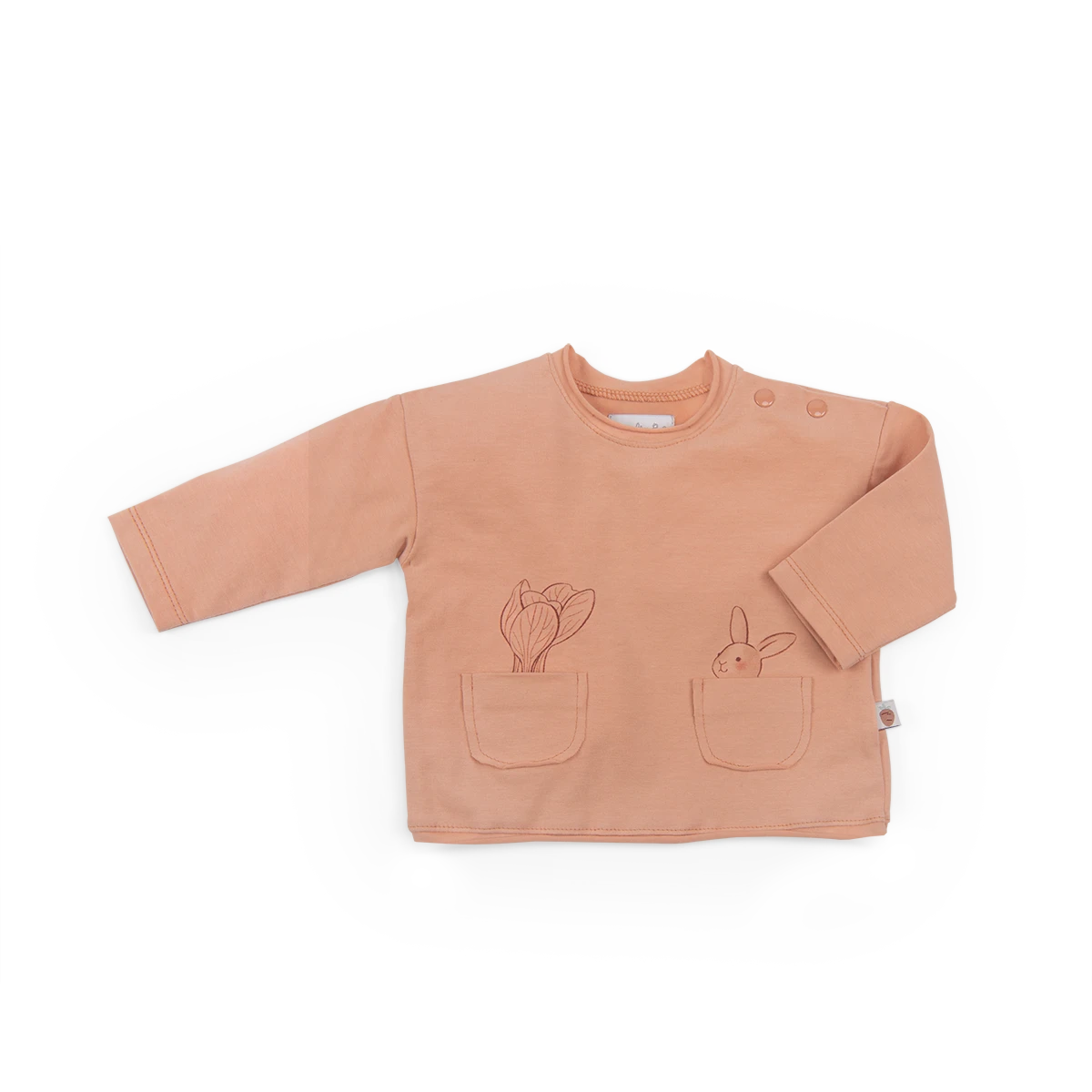 Moulin Roty Tee-shirt En Jersey Rose - Iulian – Image 3
